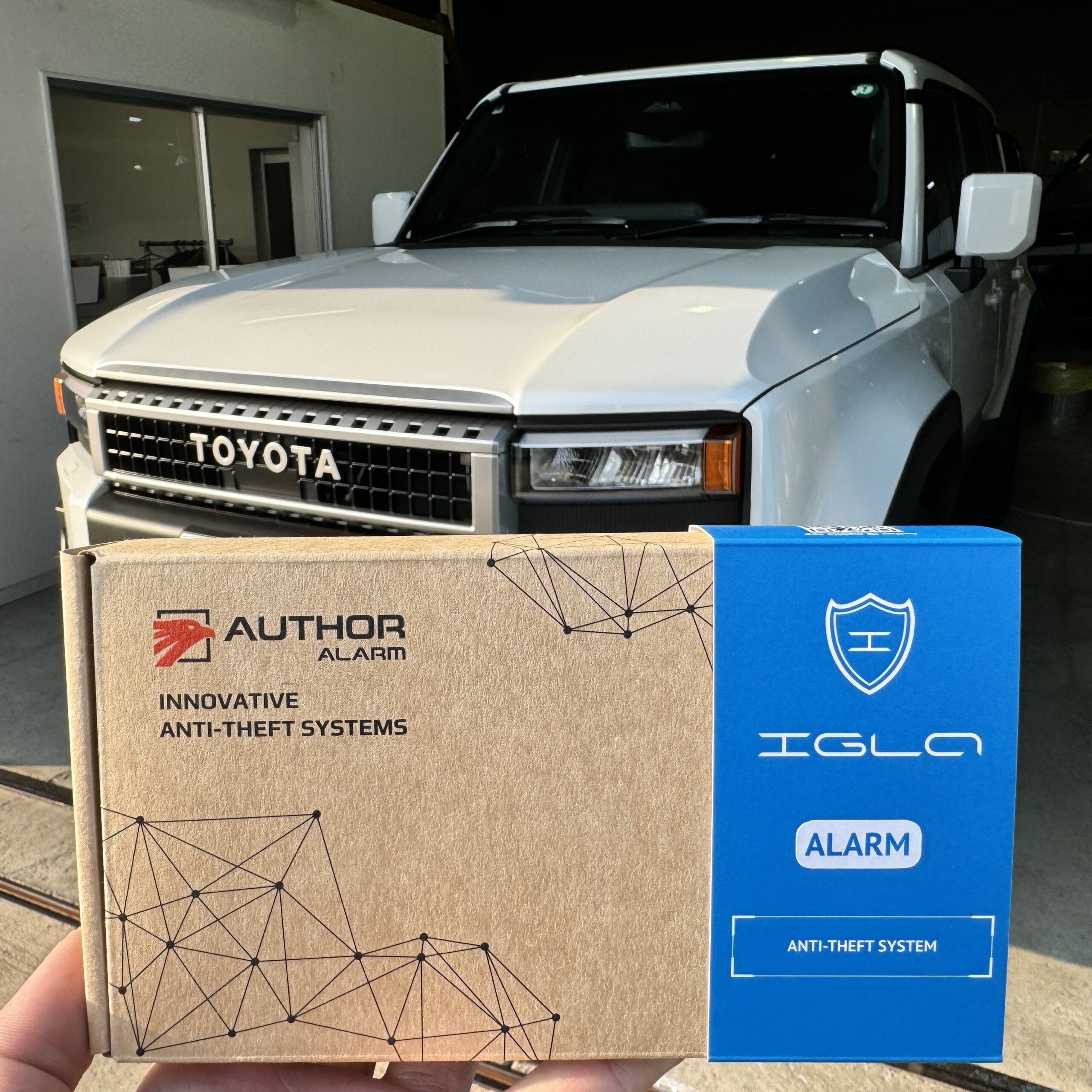 デジタルイモビライザー「IGLA ALARM」|取り付け|トヨタ/ランドクルーザー250