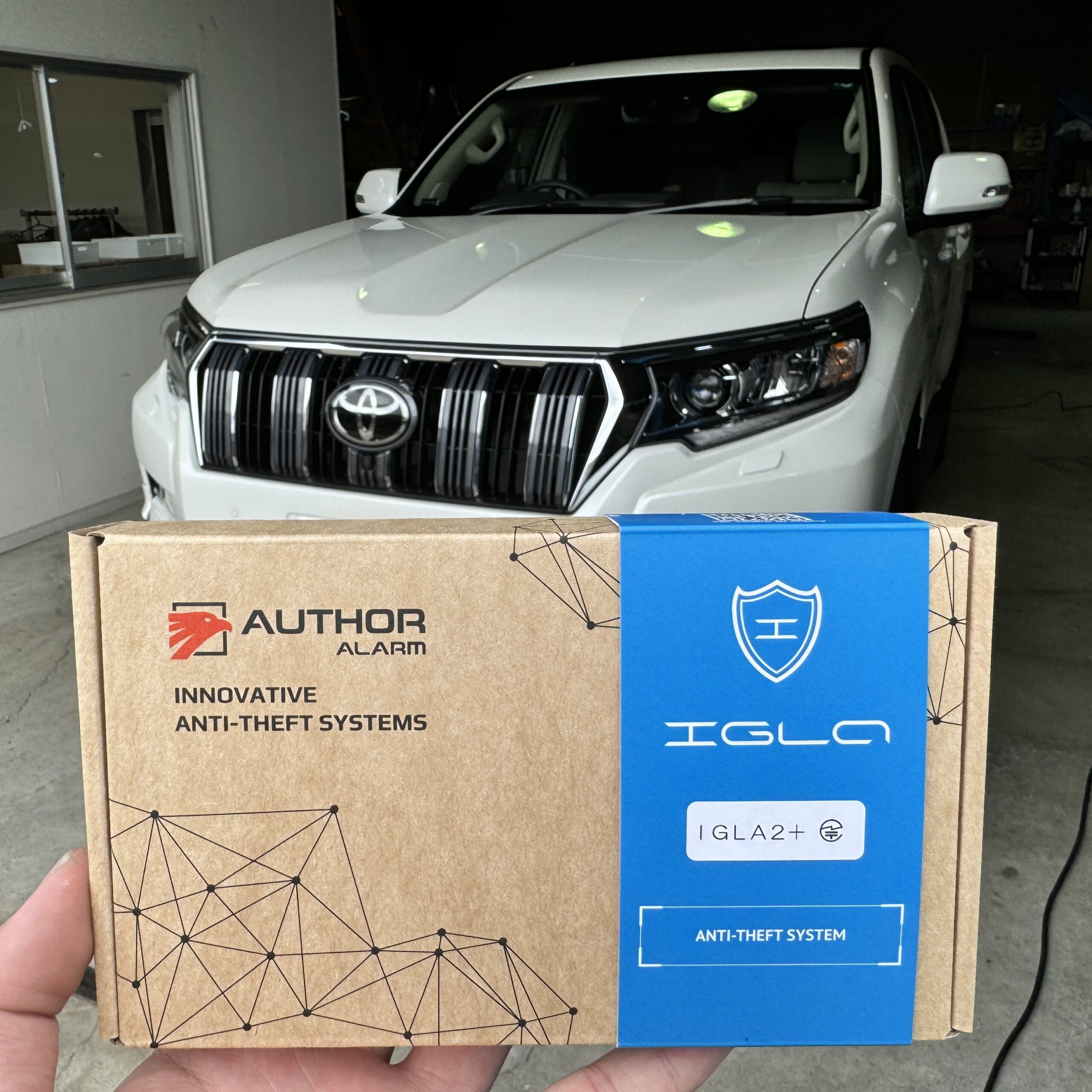 デジタルイモビライザー「IGLA2+」|取り付け|トヨタ/ランドクルーザープラド