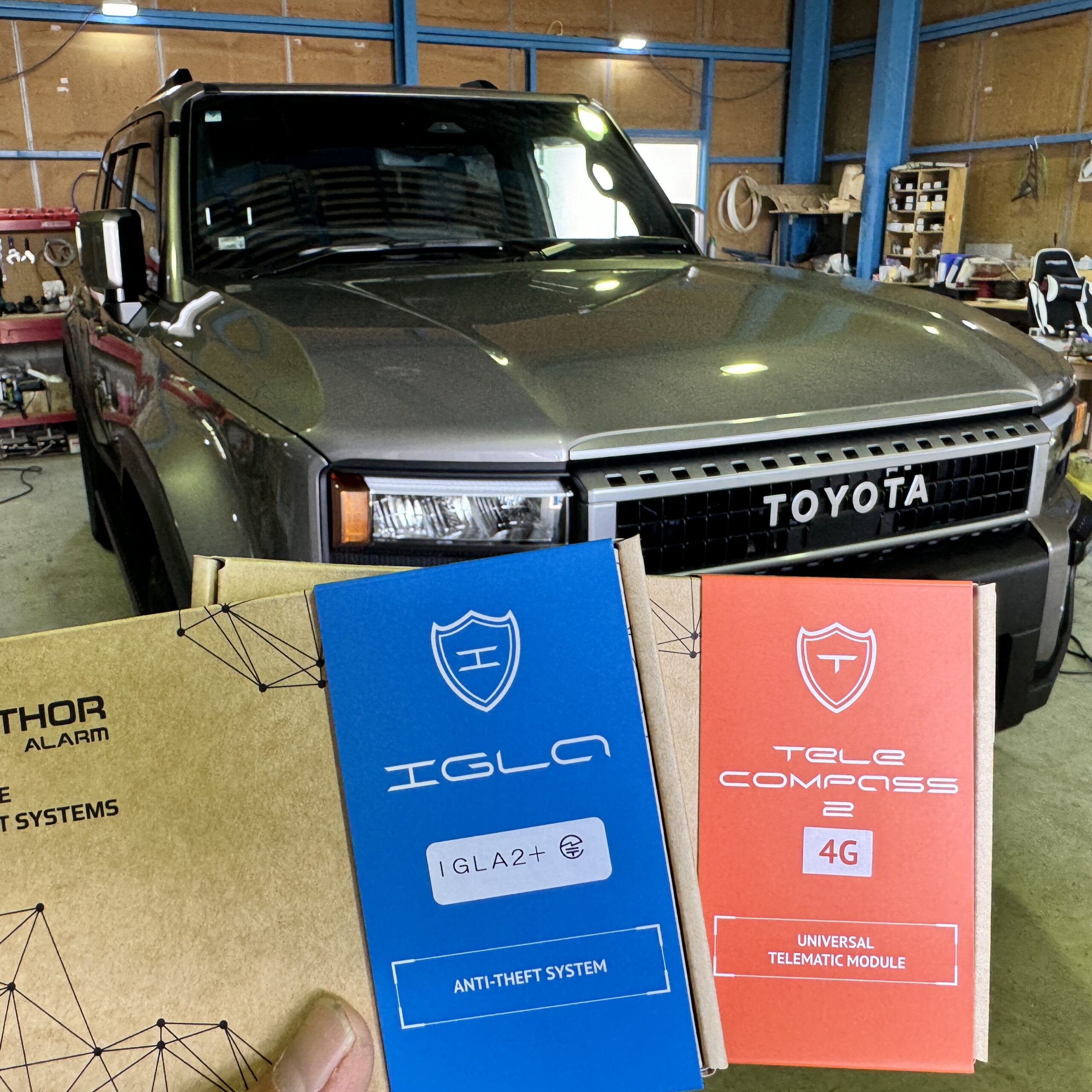 IGLA2+|COMPASS4G|取り付け|トヨタ/ランドクルーザー250