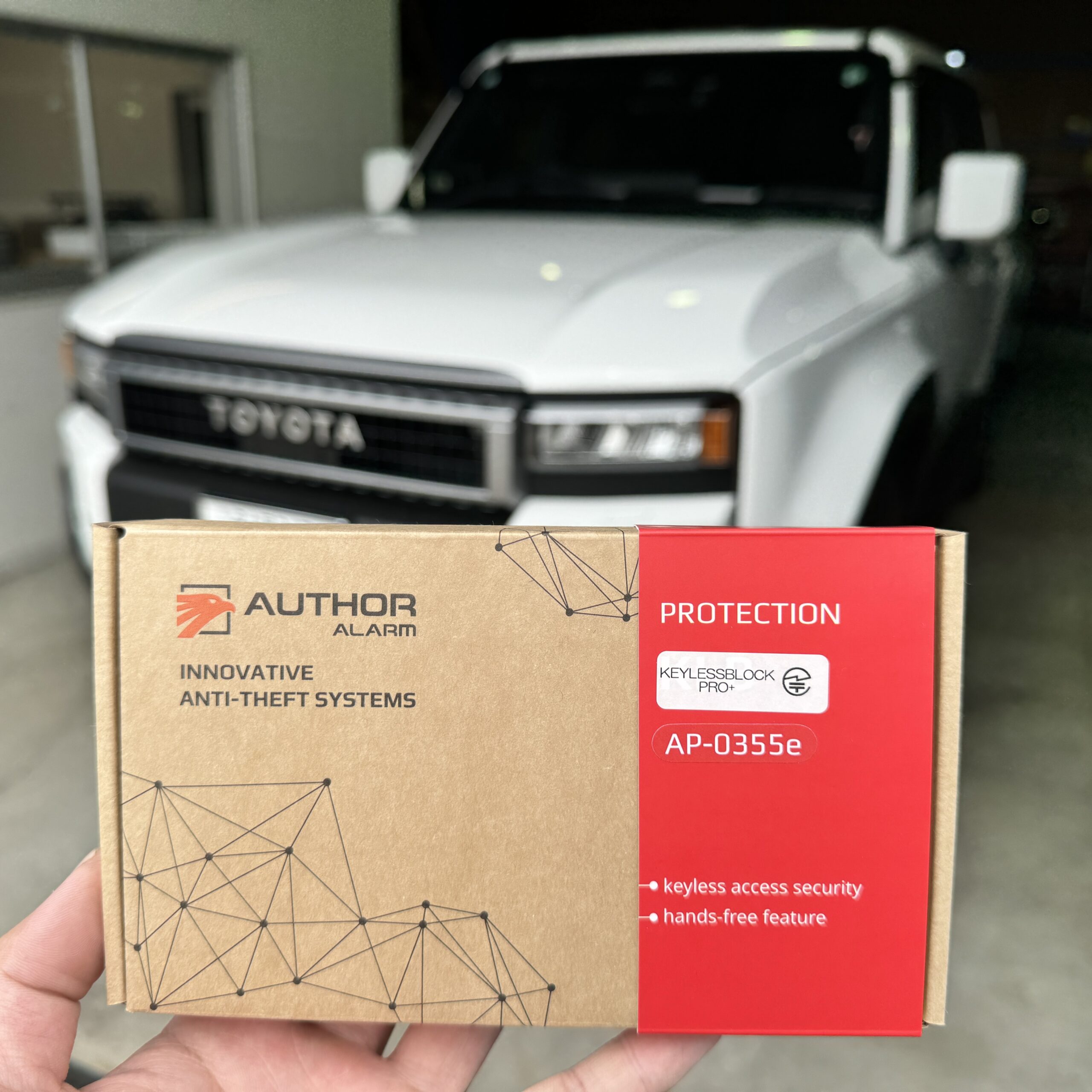 KEYLESS BLOCK PRO+|取り付け|トヨタ/ランドクルーザー250