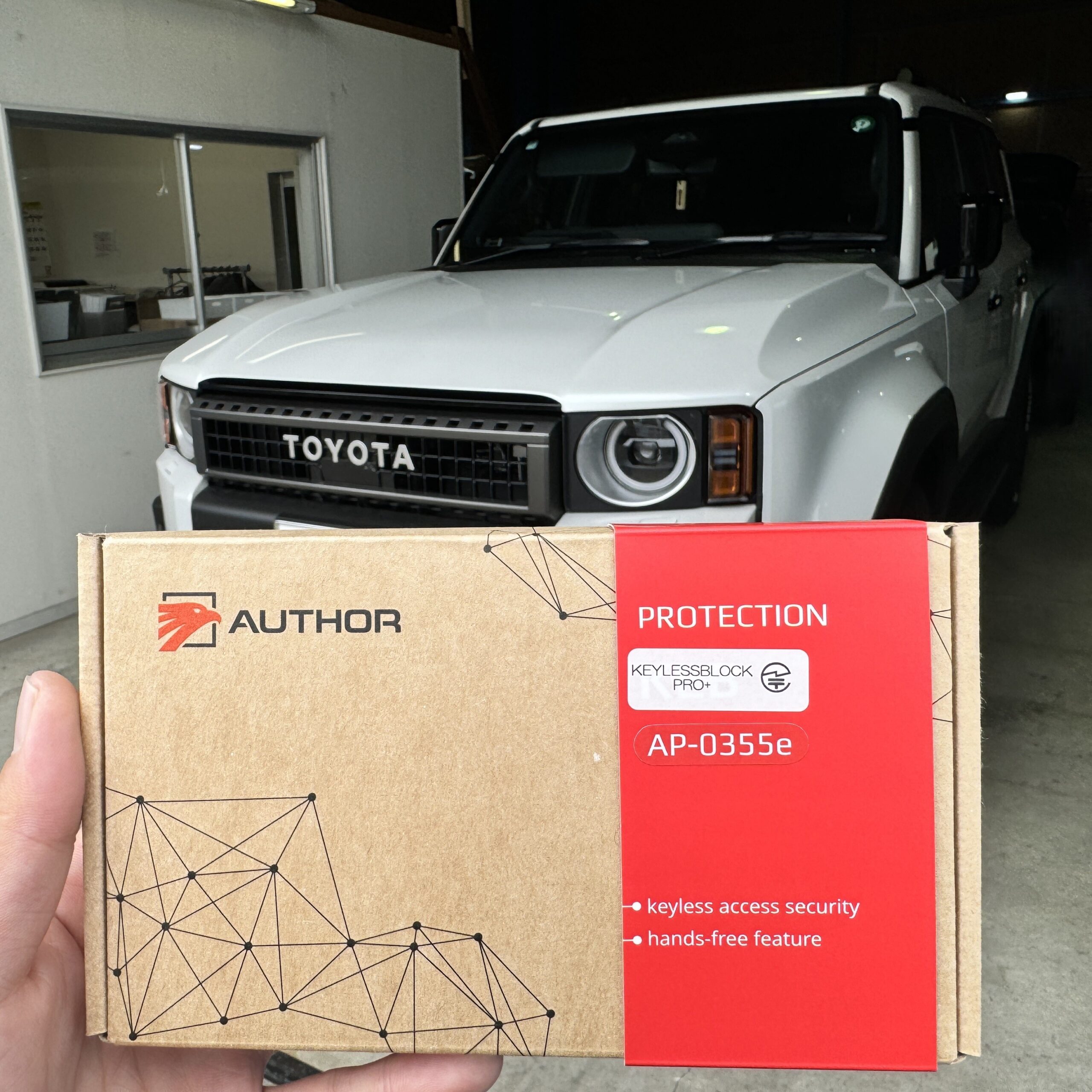 KEYLESS BLOCK PRO+|取り付け|トヨタ/ランドクルーザー250