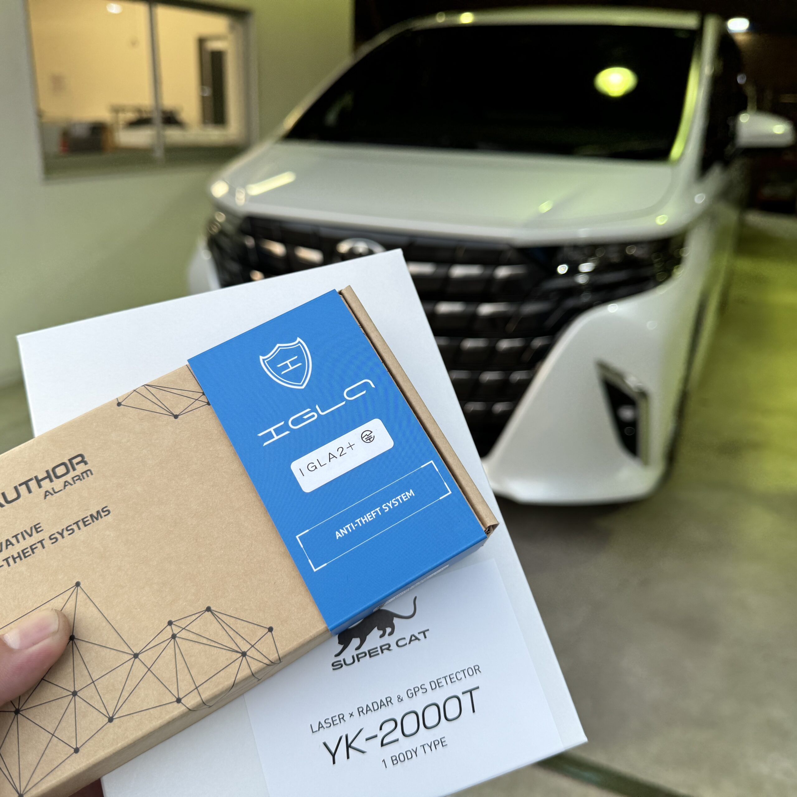 デジタルイモビライザー「IGLA2+」|レーダー探知機|取り付け|トヨタ/アルファード