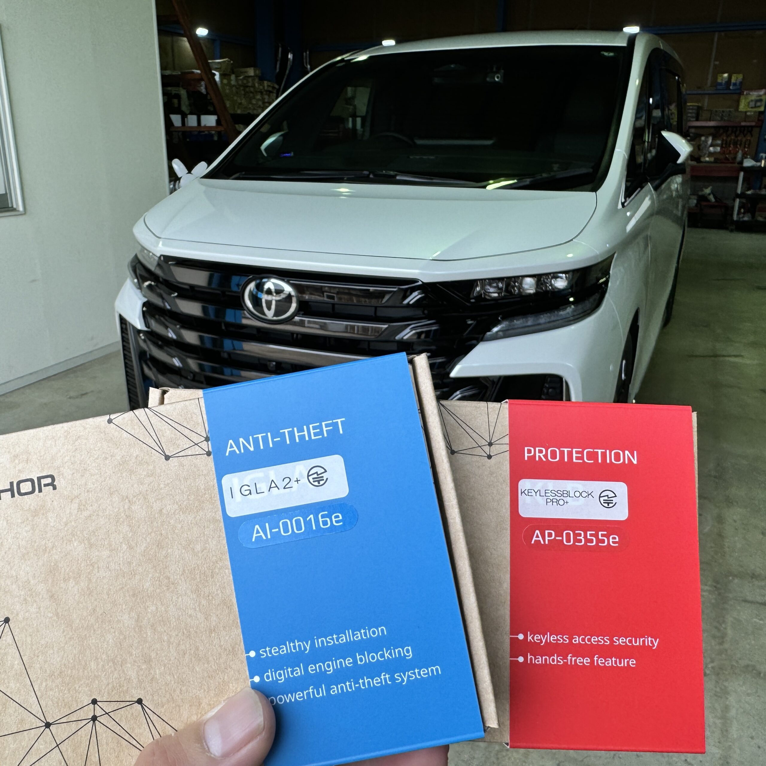 デジタルイモビライザー「IGLA2+」|KEYLESS BLOCK PRO+|取付|トヨタ/ヴェルファイア