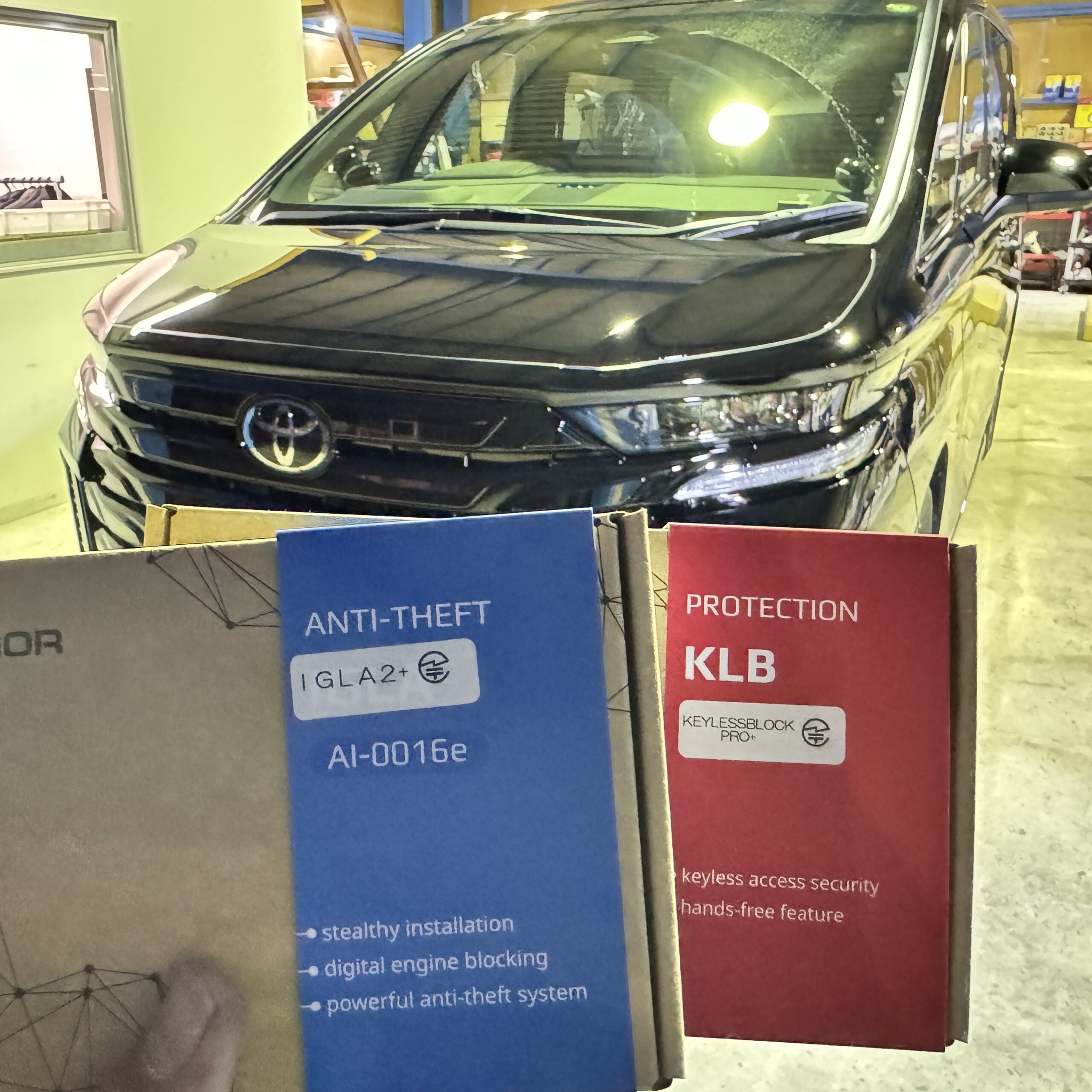 デジタルイモビライザー 「IGLA2+」|KEYLESS BLOCK PRO+|取付|トヨタ/ヴェルファイア