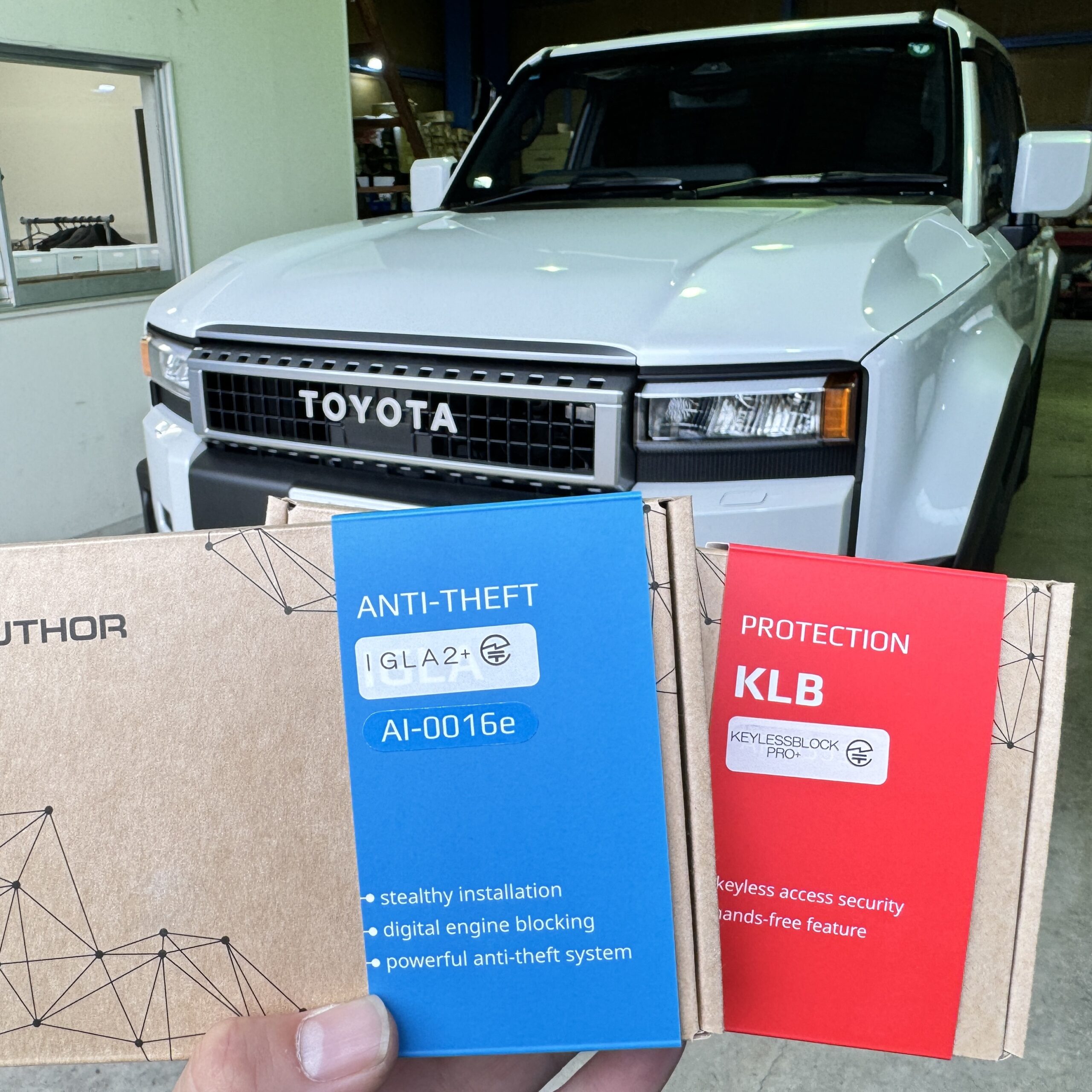デジタルイモビライザー「IGLA2+」|KEYLESS BLOCK PRO+|取り付け|トヨタ/ランドクルーザー250
