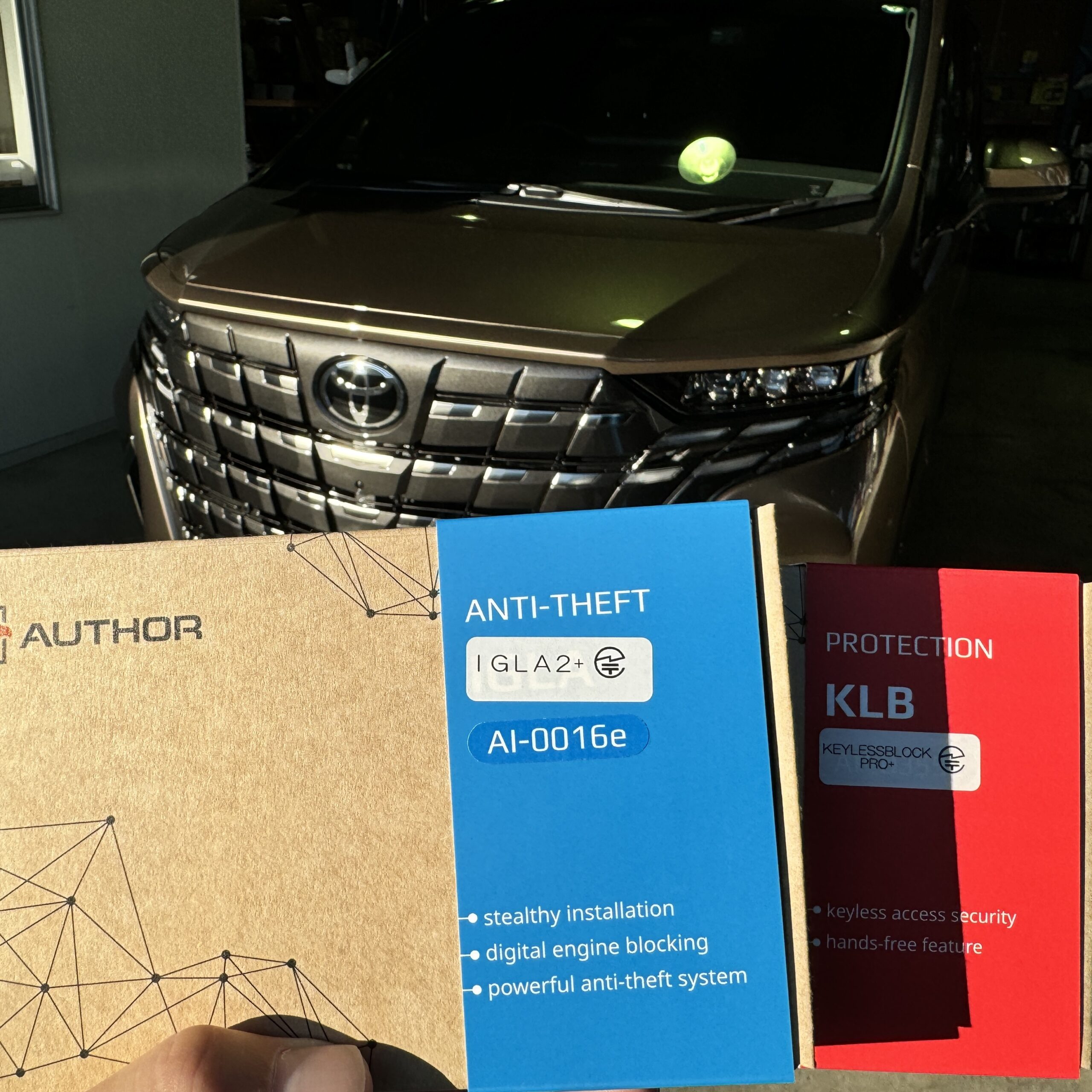 デジタルイモビライザー「IGLA2+」|KEYLESS BLOCK PRO+|取り付け|トヨタ/アルファード