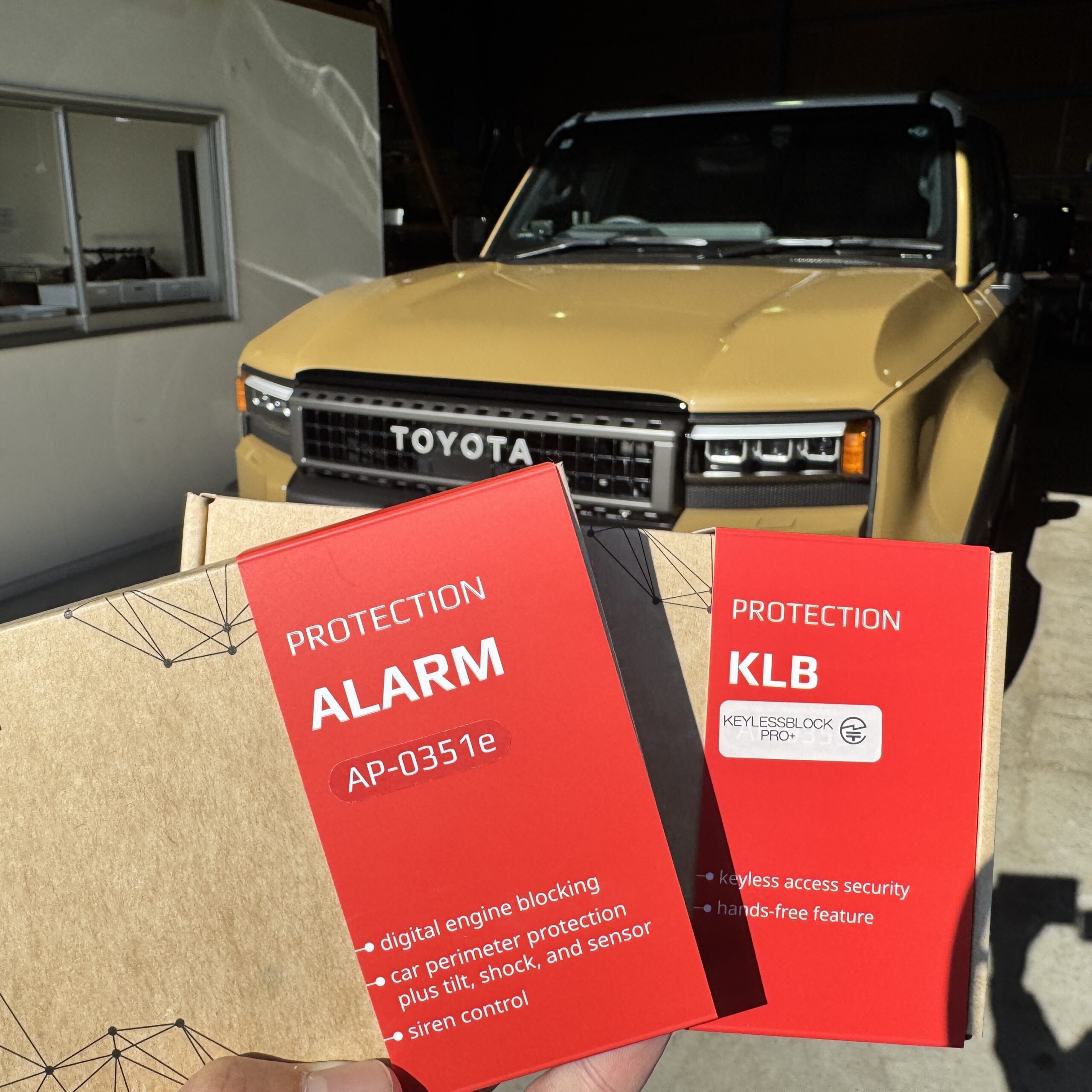 デジタルイモビライザ「IGLA ALARM」|KEYLESS BLOCK PRO+|取り付け|トヨタ/ランドクルーザー250