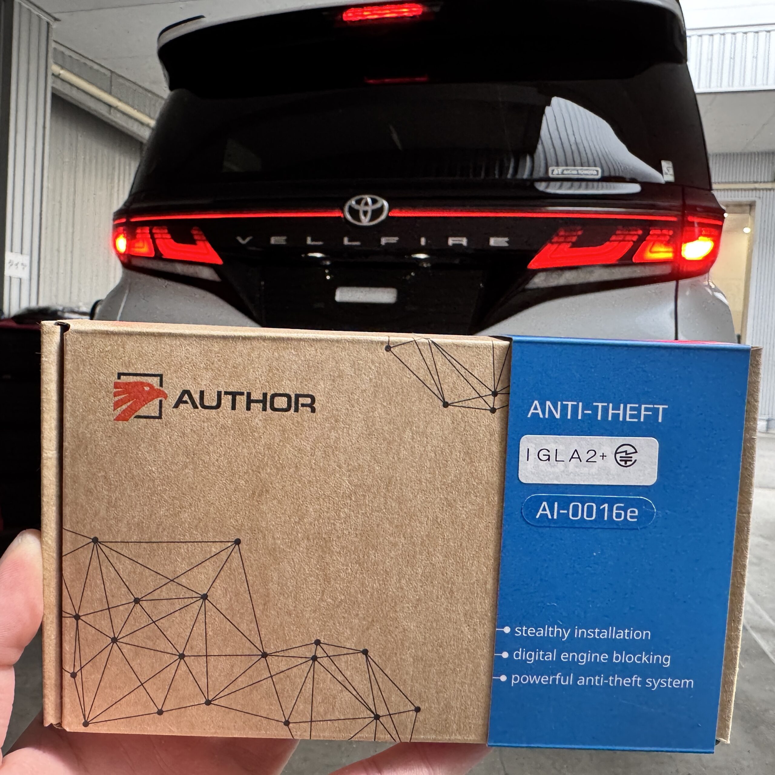 デジタルイモビライザ「IGLA2+」|デジタルインナーミラー|取り付け|トヨタ/ヴェルファイア