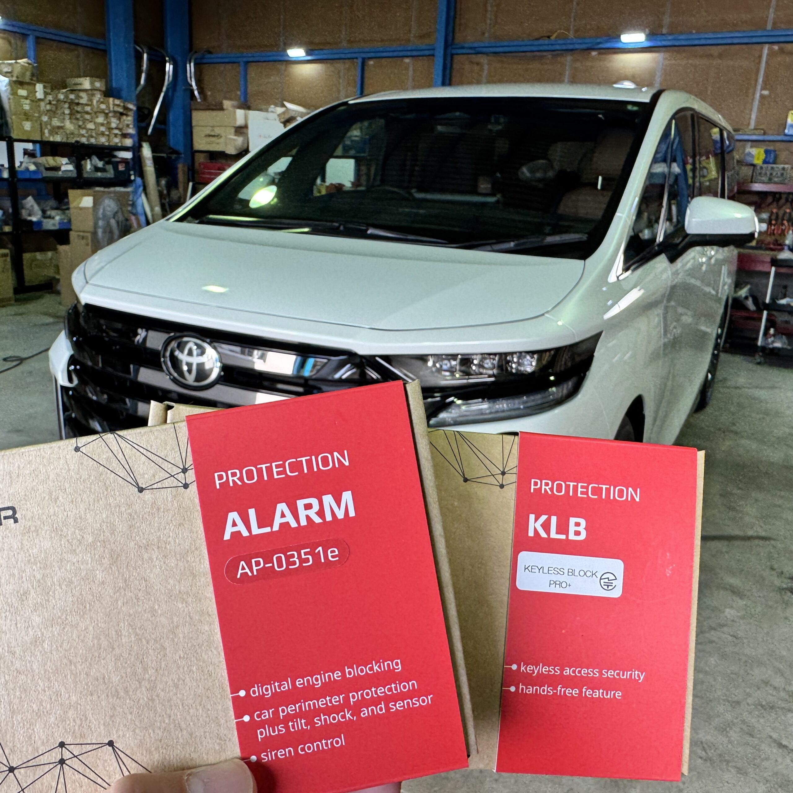 デジタルイモビライザー「IGLA ALARM」|KEYLESS BLOCK PRO+|トヨタ/ヴェルファイア