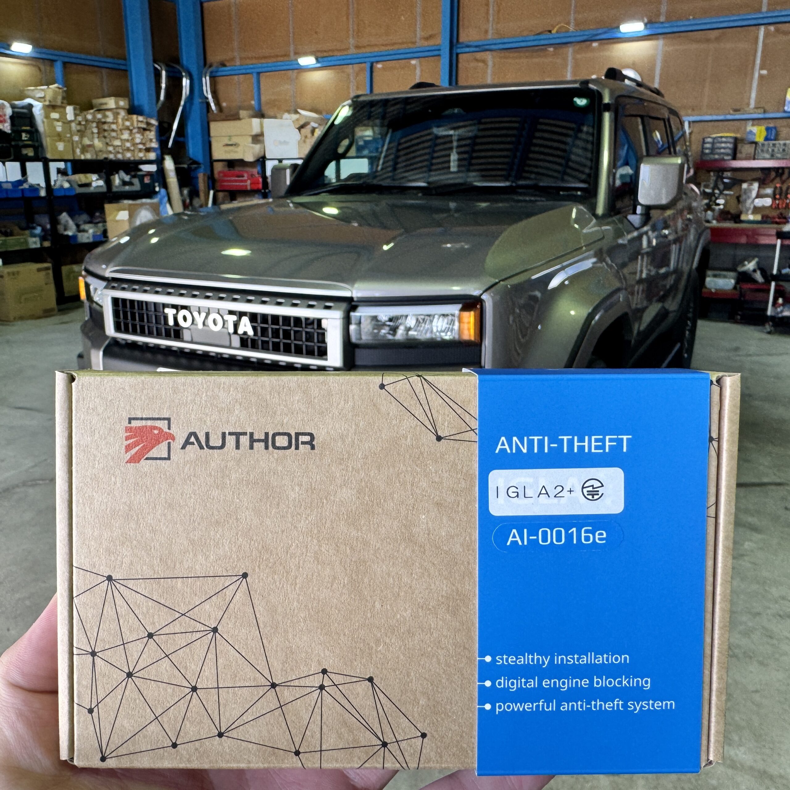 デジタルイモビライザー「IGLA2+」|取り付け|トヨタ/ランドクルーザー250