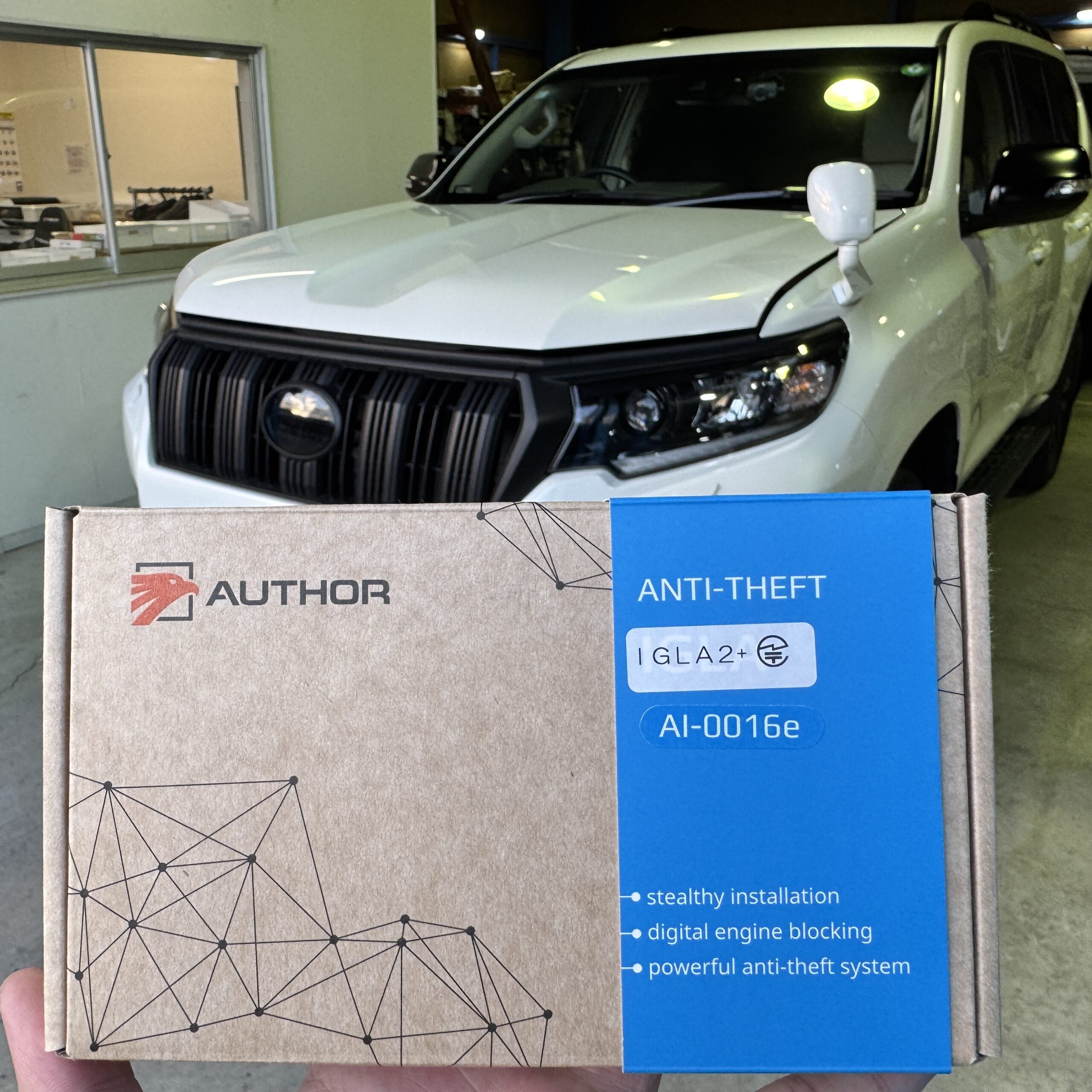 デジタルイモビライザー「IGLA2+」|取り付け|トヨタ/ランドクルーザープラド