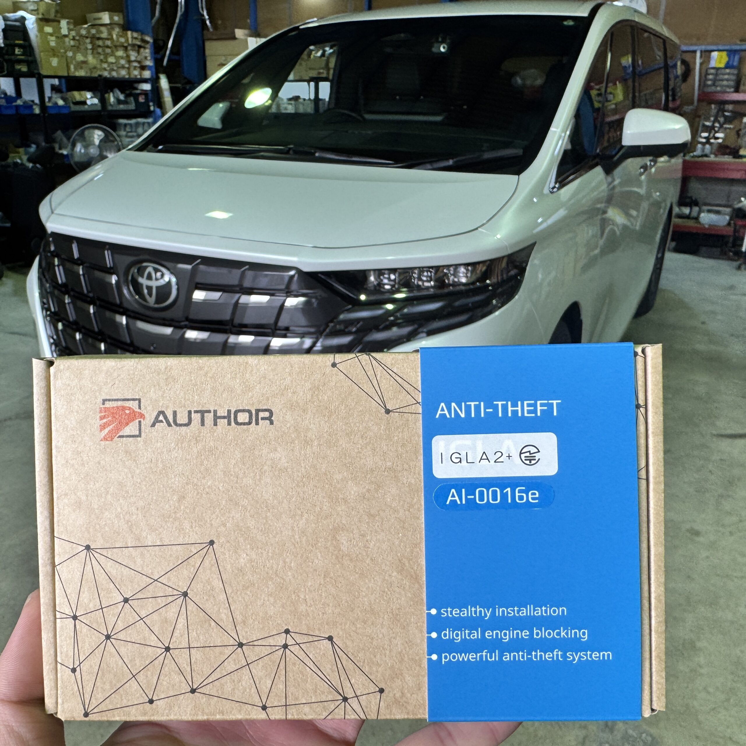 トヨタ/アルファード|「IGLA2+」|取り付け