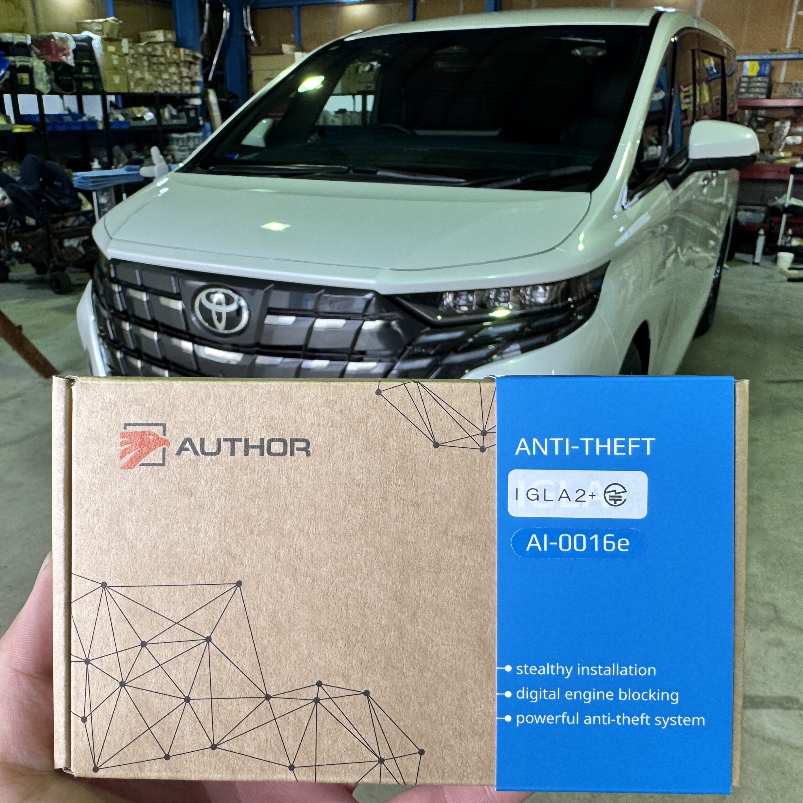 トヨタ/アルファード|「IGLA2+」|取り付け