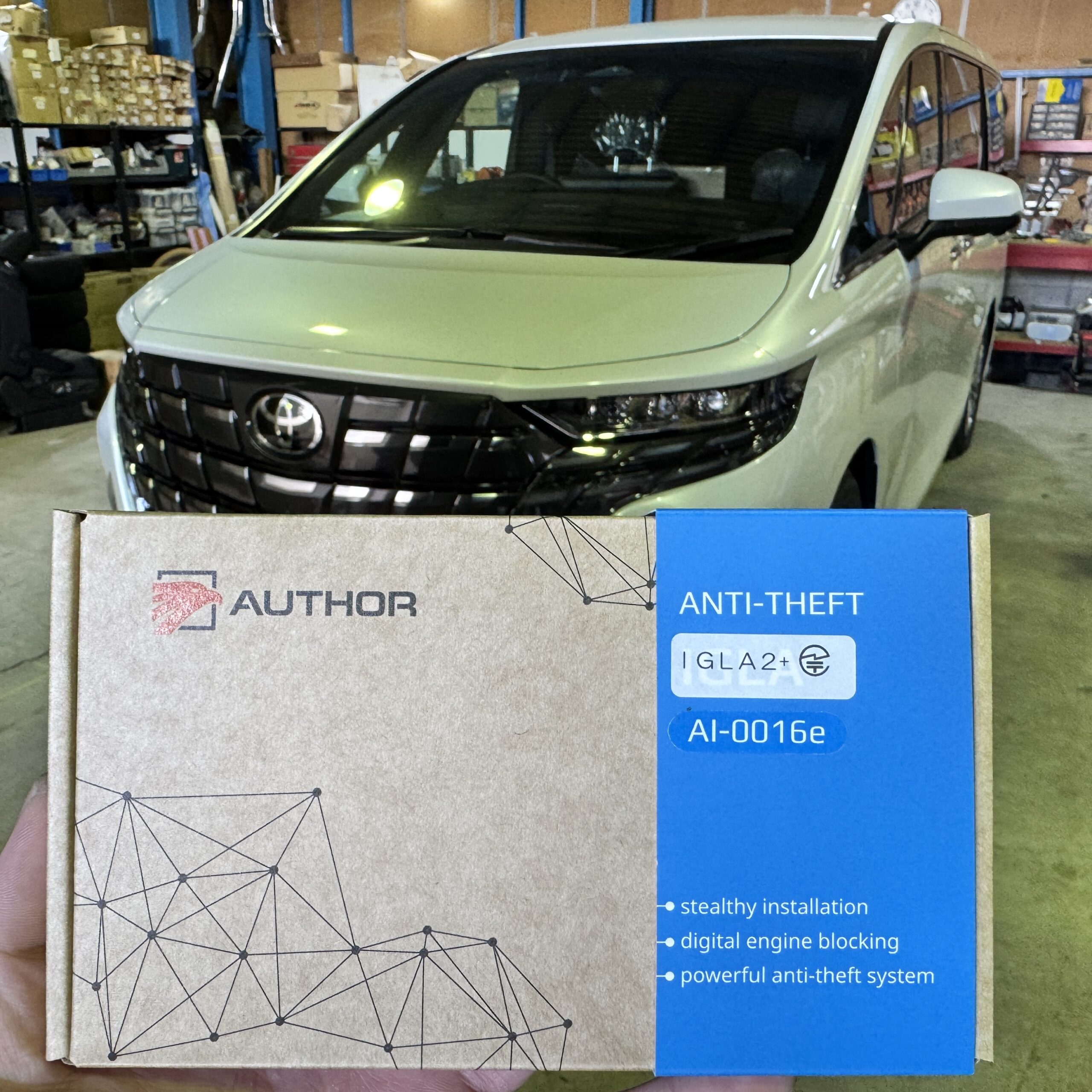 トヨタ/アルファード|「IGLA2+」|取り付け