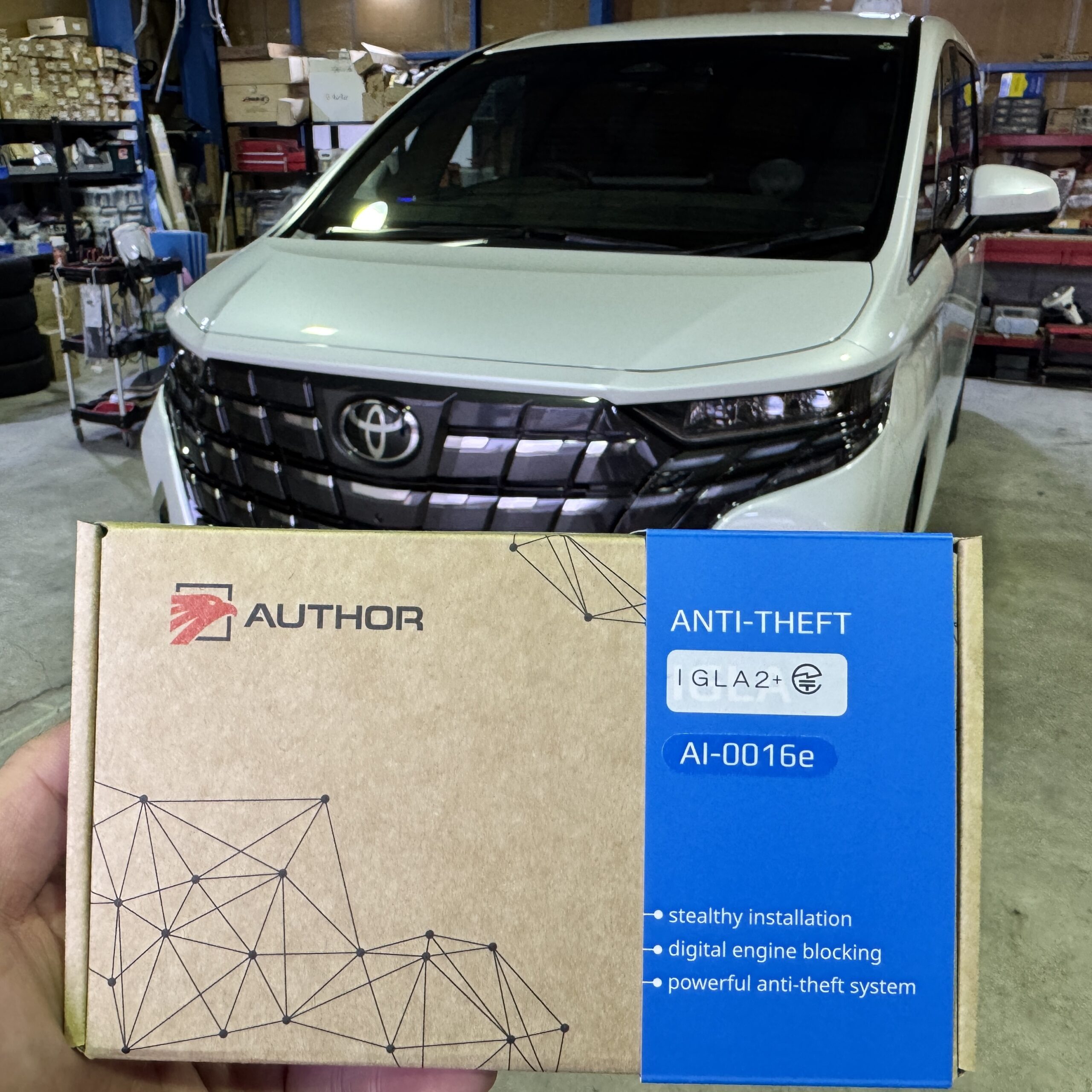 トヨタ/アルファード|「IGLA2+」|取り付け