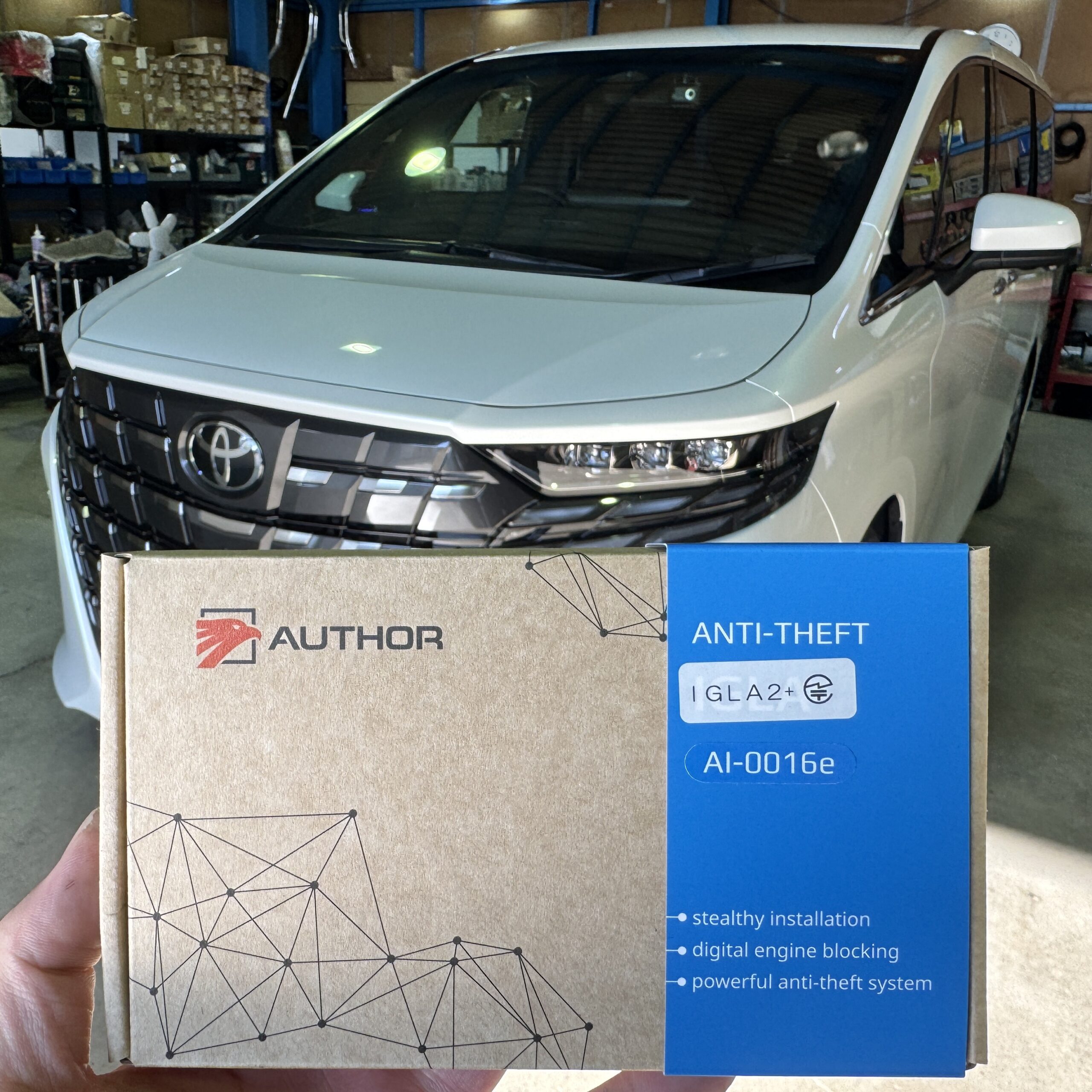 トヨタ/アルファード|「IGLA2+」|取り付け