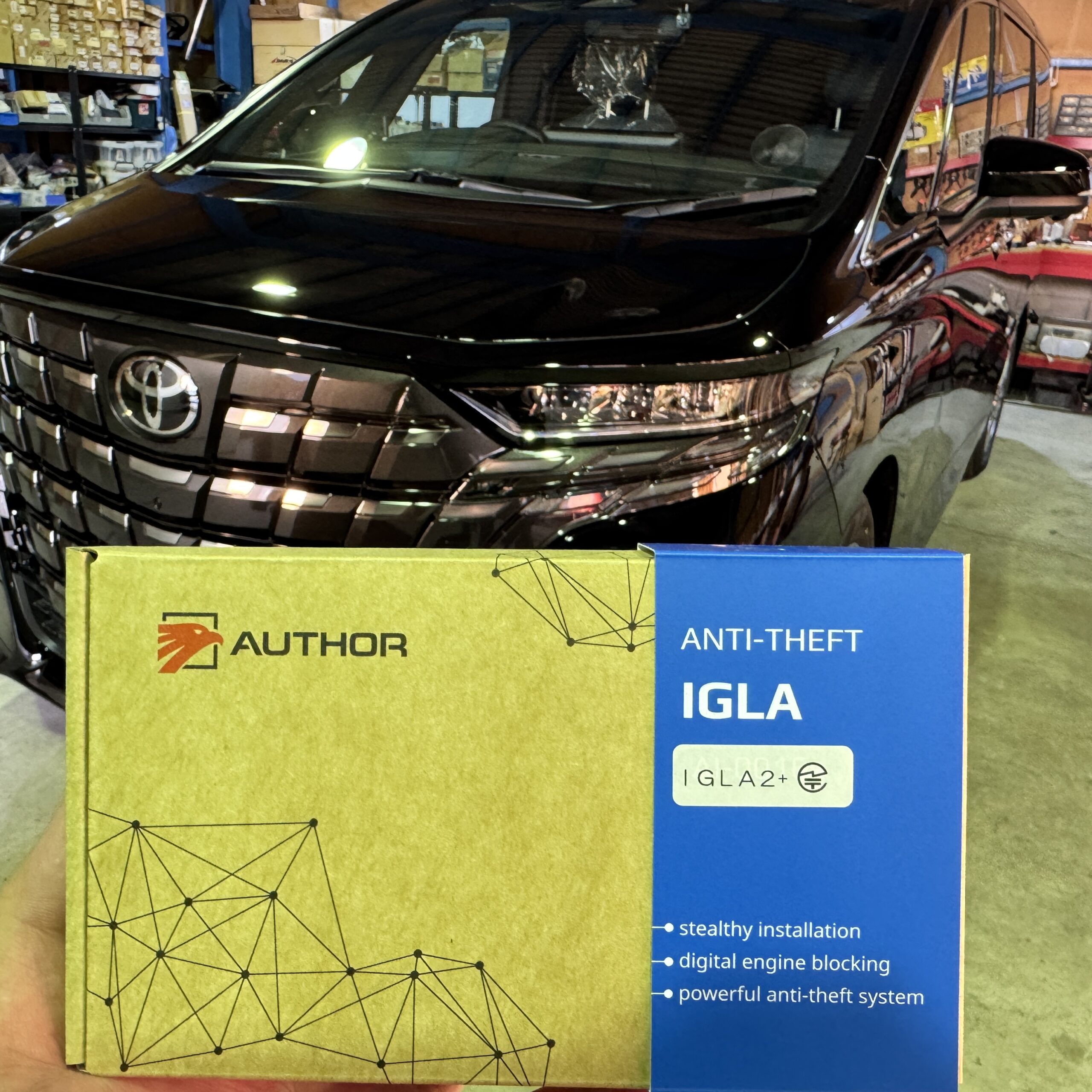 トヨタ/アルファード|「IGLA2+」|取り付け