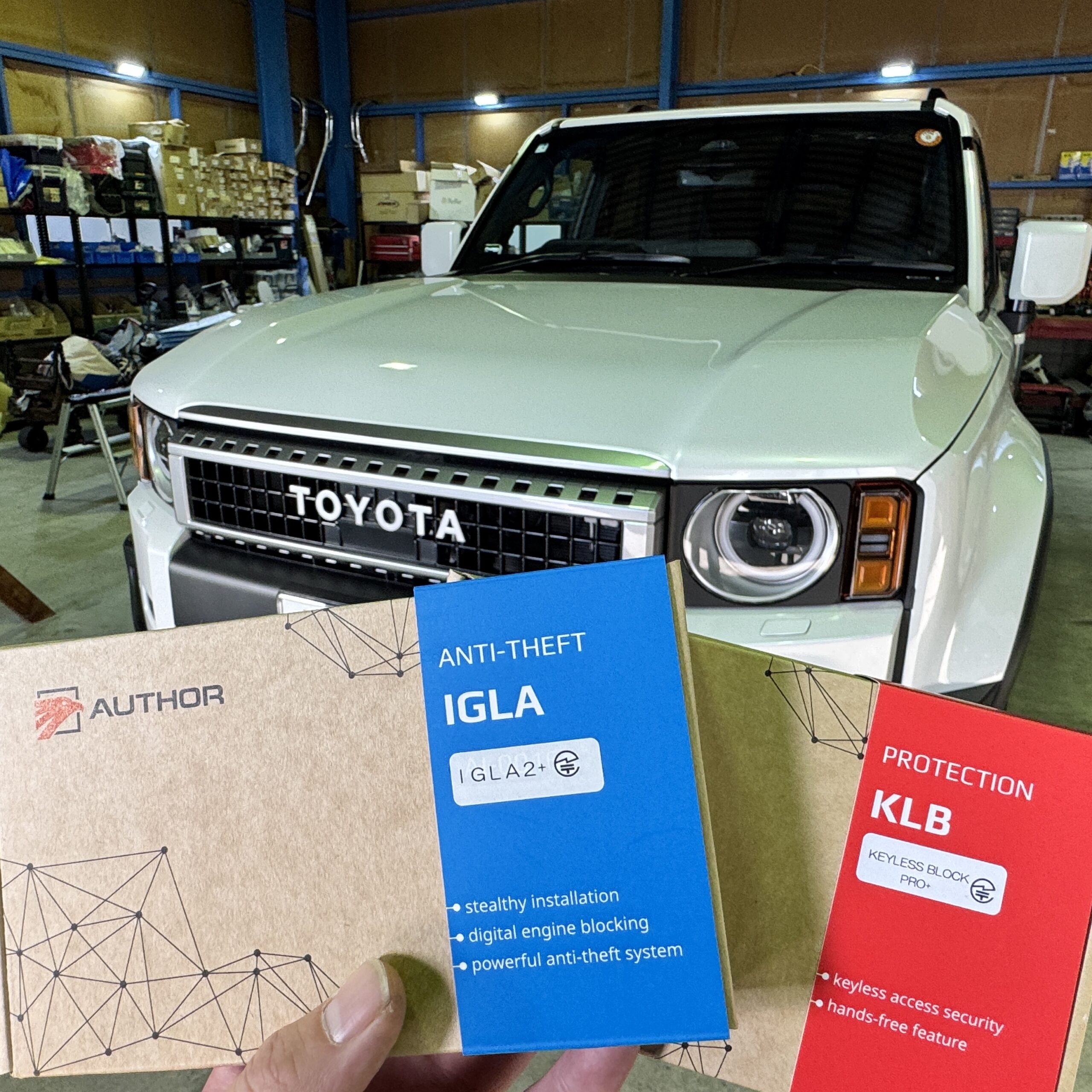 トヨタ/ランドクルーザー250|「IGLA2+」「KEYLESS BLOCK PRO+」|取り付け