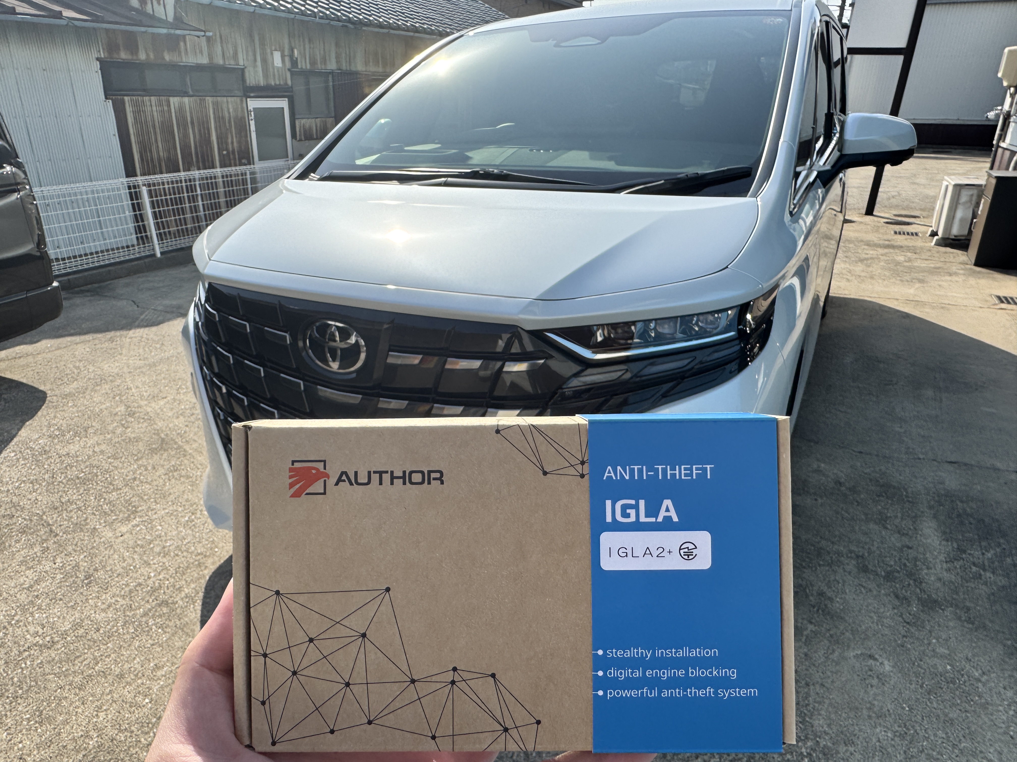 トヨタ/アルファード|「IGLA2+」|取り付け