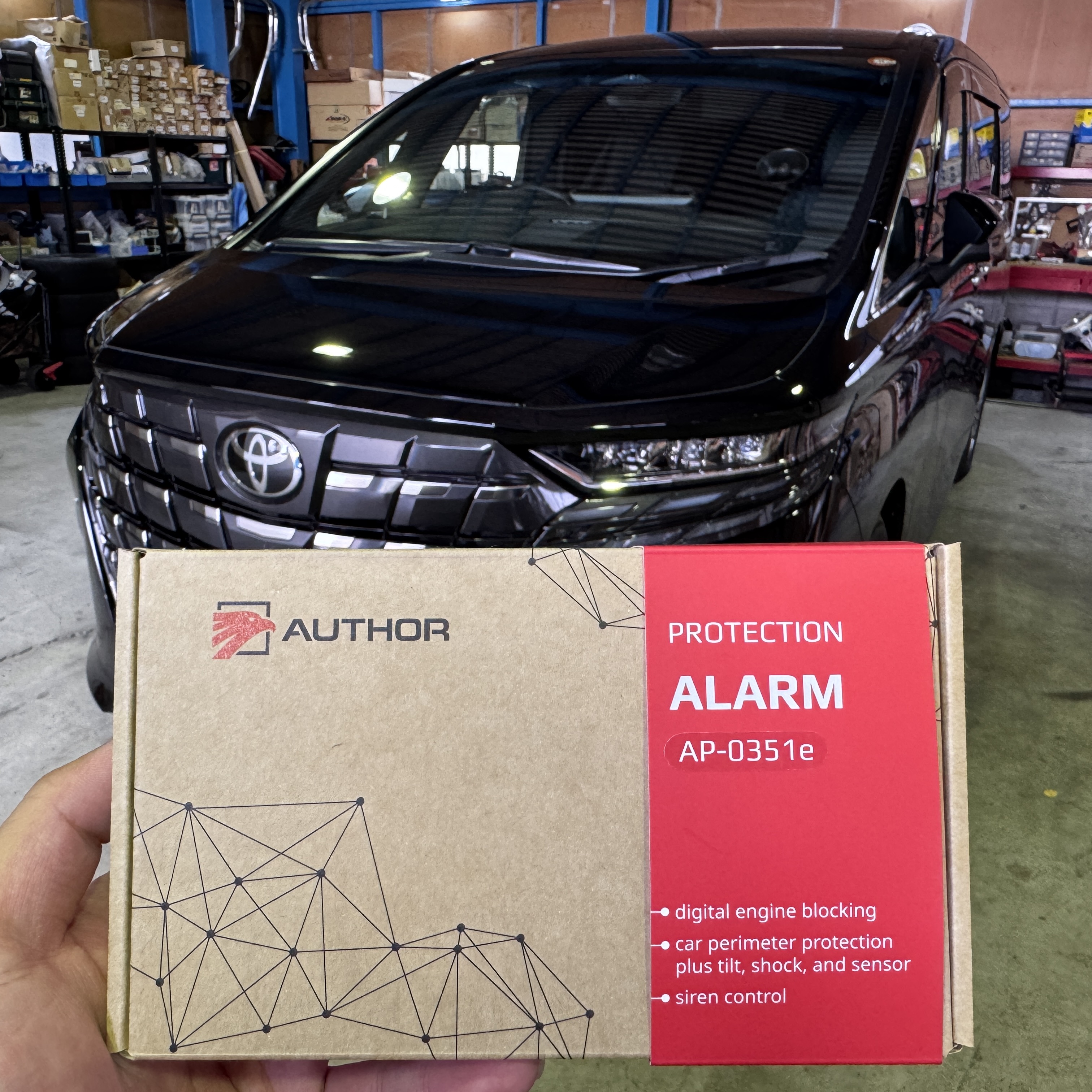 トヨタ/アルファード|「IGLA ALARM」