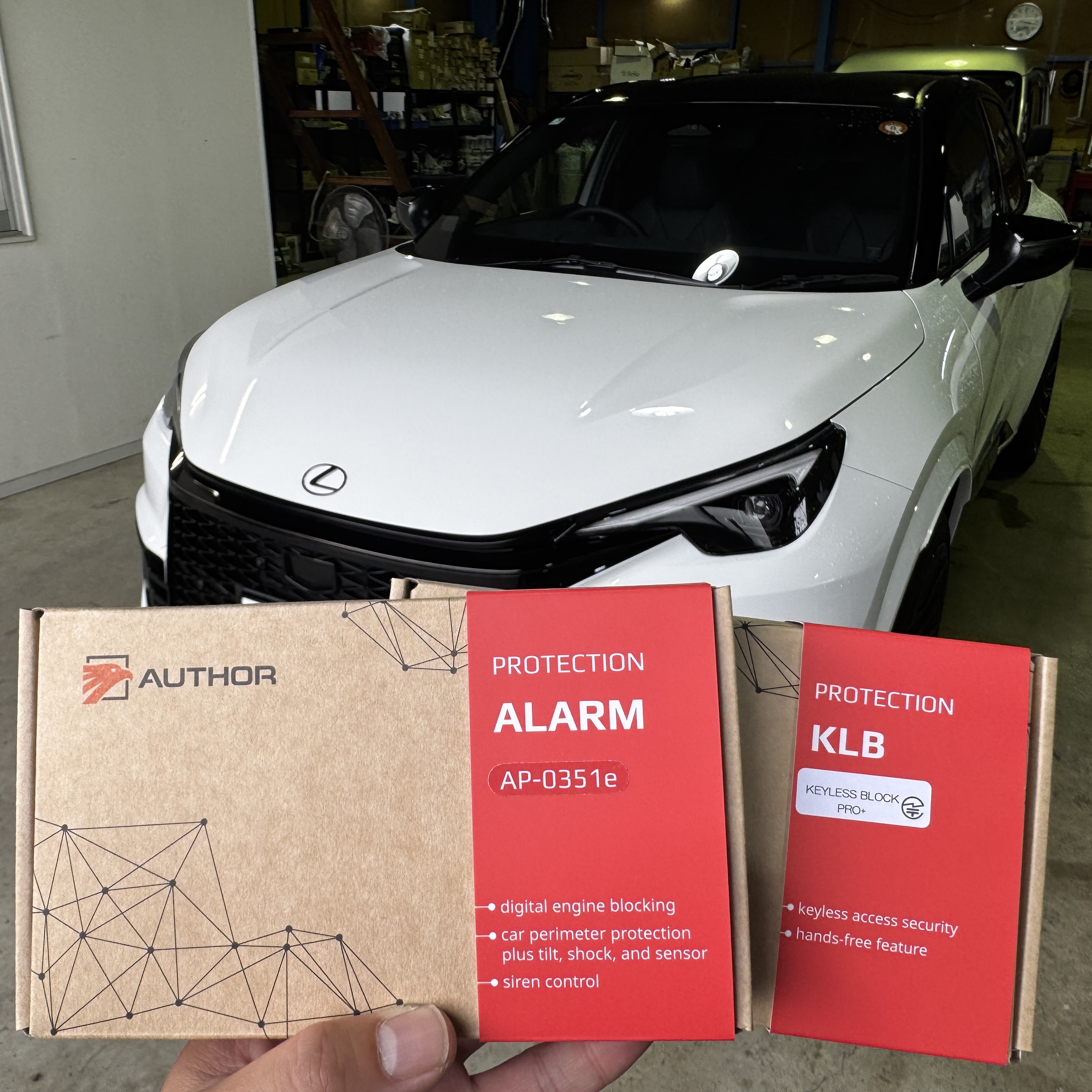 レクサス/LBX MORIZO RR|「IGLA ALARM」「KEYLESS BLOCK PRO+」