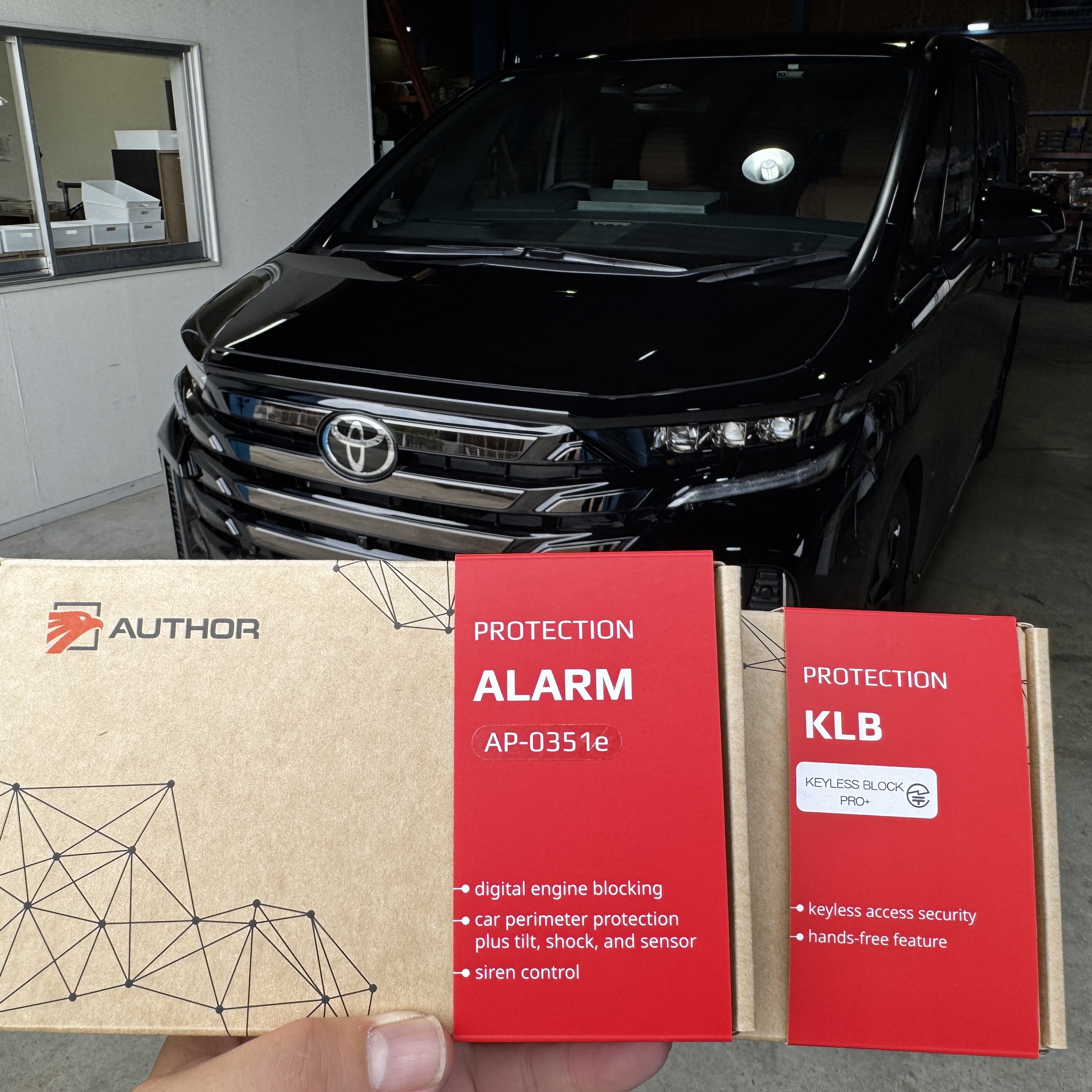 トヨタ/ヴェルファイア｜「IGLA ALARM」「KEYLESS BLOCK PRO+」