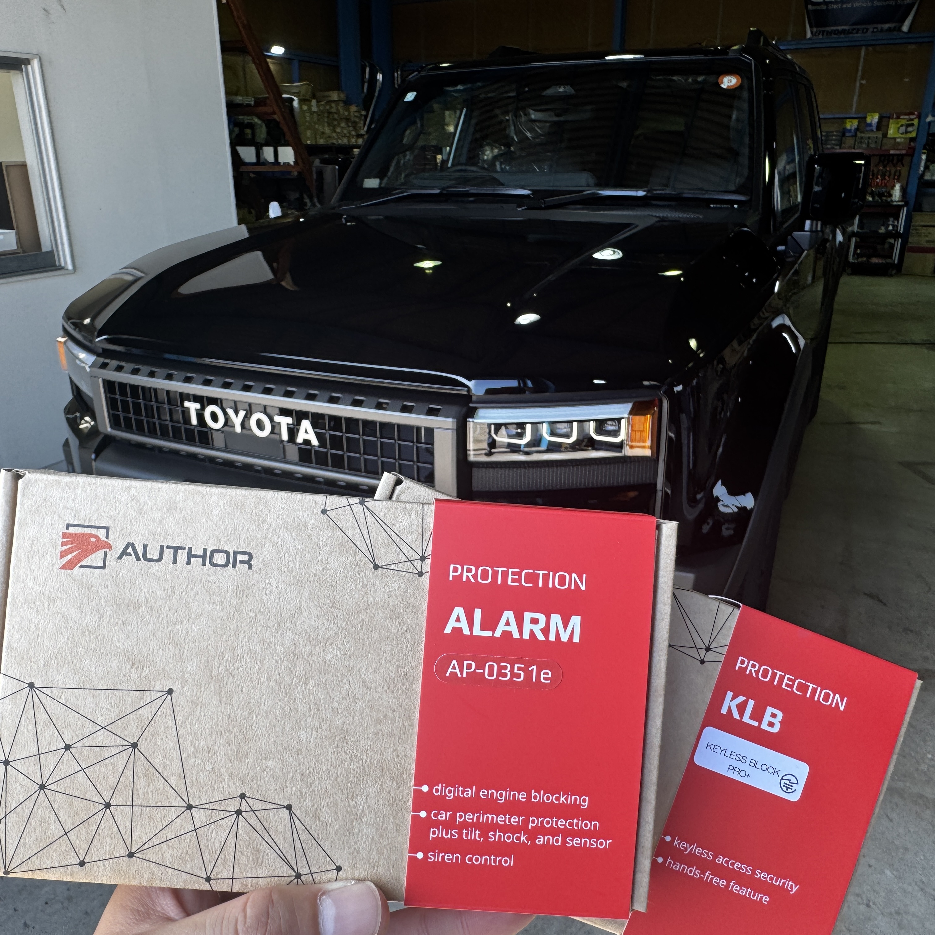 トヨタ/ランドクルーザー250｜「IGLA ALARM」「KEYLESS BLOCK PRO+」