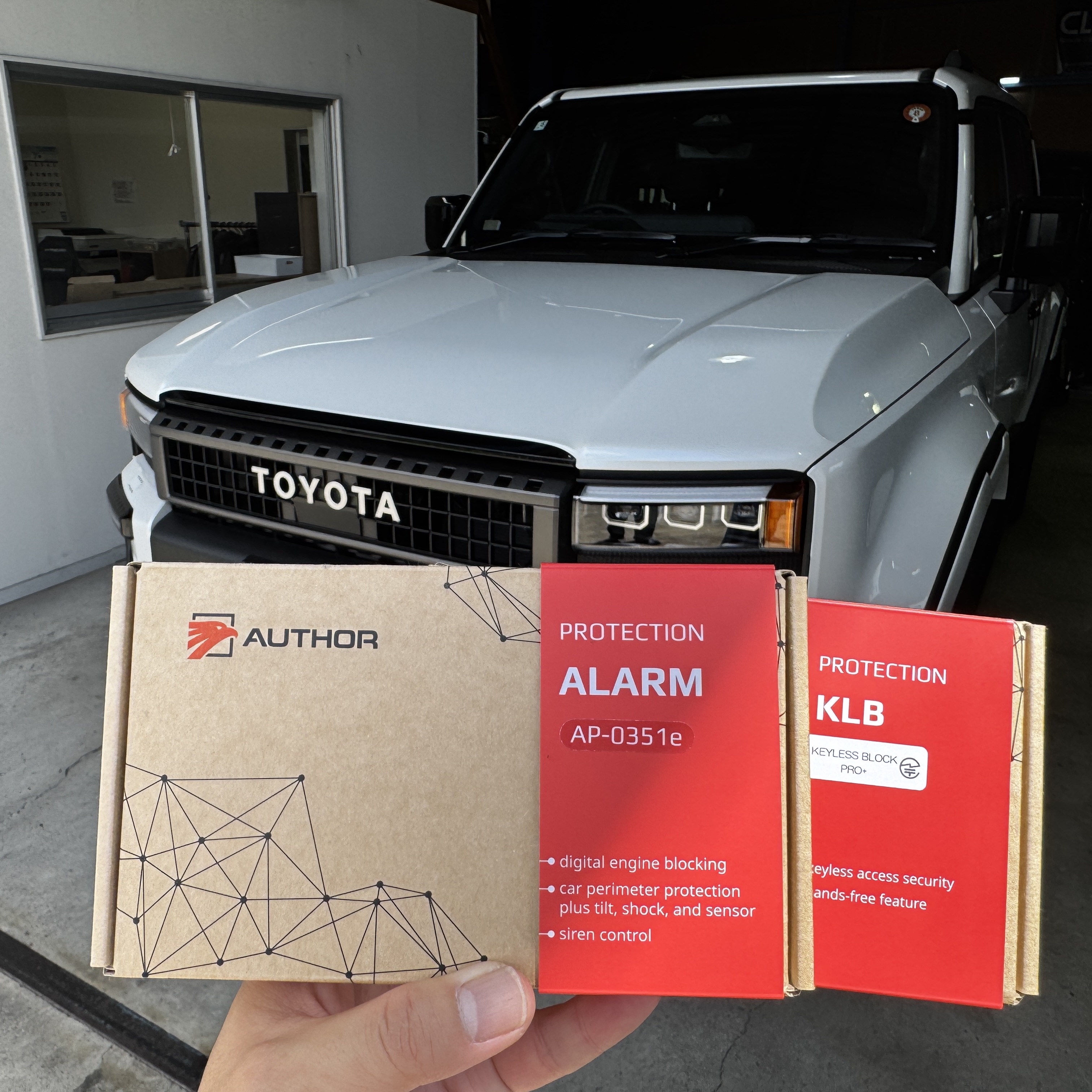 トヨタ/ランドクルーザー250|「IGLA ALARM」「KEYLESS BLOCK PRO+」