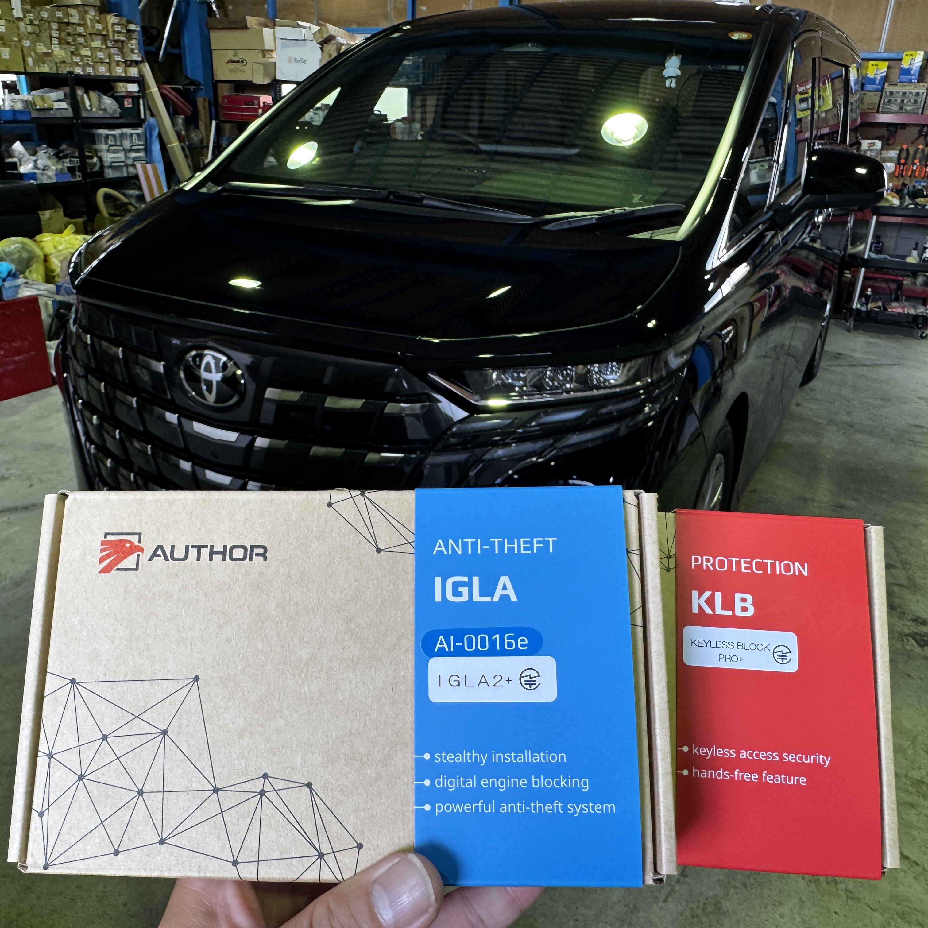 トヨタ/アルファード|「IGLA2+」「KEYLESS BLOCK PRO+」