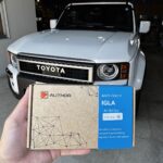 ランドクルーザー250 白 IGLA2+ 取り付け