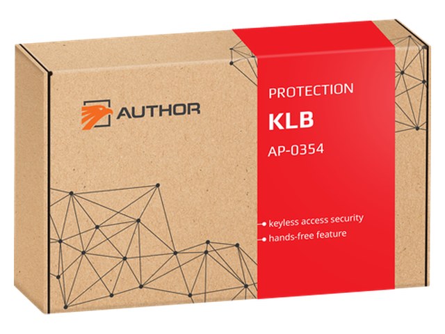 AUTHOR ALARM KEYLESS BLOCK パッケージ