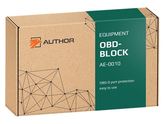AUTHOR ALARM OBD BLOCK パッケージ