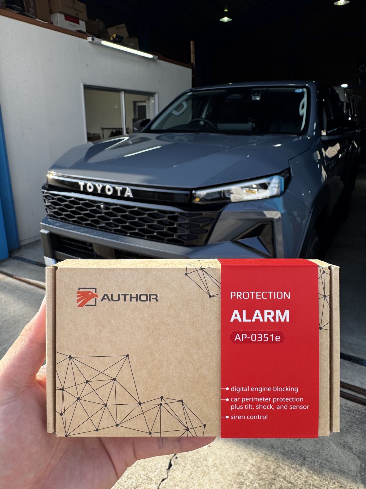 ハイラックス IGLA ALARM 取り付け商品
